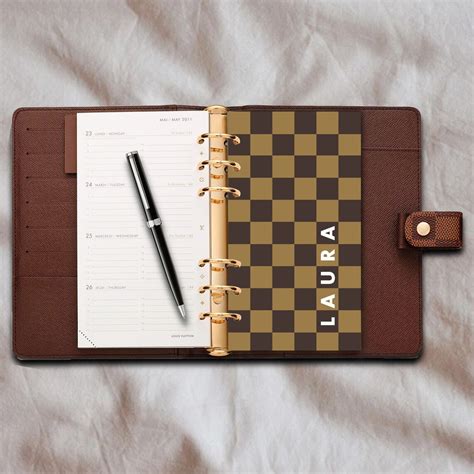 a5 louis vuitton planner|Louis Vuitton daily planner.